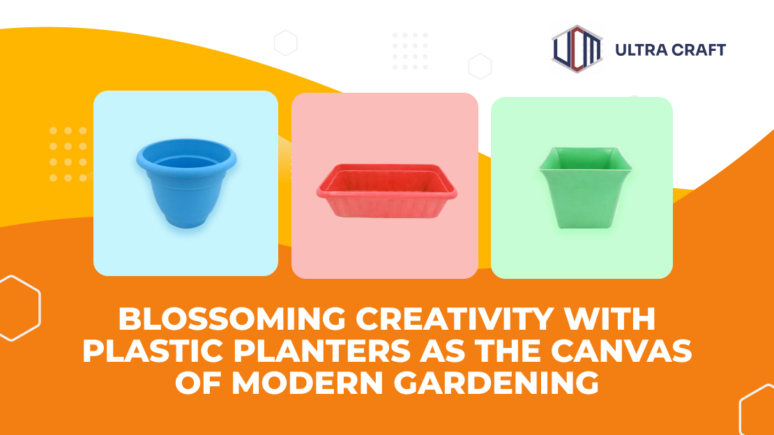 Blossoming With Plastic Planters